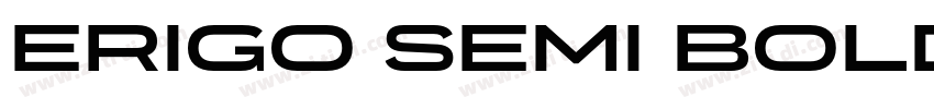 Erigo Semi Bold字体转换